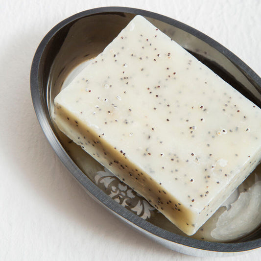 Silver Oval Soap Dish | Elissa