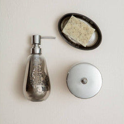 Silver Oval Soap Dish | Elissa