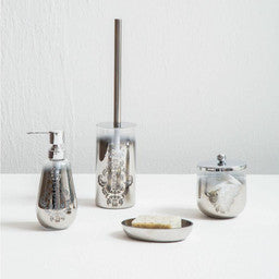 Silver Ombre Toilet Brush | Elissa