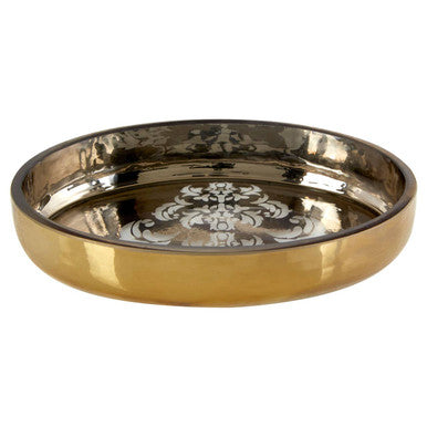 Oval Gold Soap Dish | Elissa