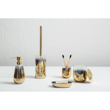 Gold Ombre Cotton Jar | Elissa