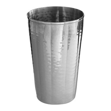 Hammered Bathroom Nickel Finish Tumbler | Vaco