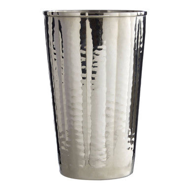 Hammered Bathroom Nickel Finish Tumbler | Vaco