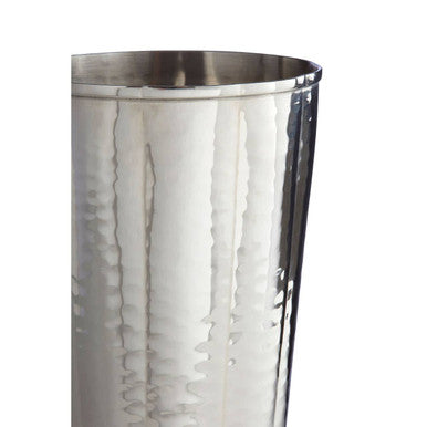 Hammered Bathroom Nickel Finish Tumbler | Vaco
