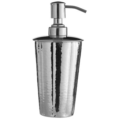 Hammered Bathroom Nickel Finish Lotion Dispenser | Vaco