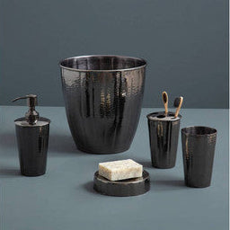 Hammered Black Nickel Finish Lotion Dispenser | Vaco
