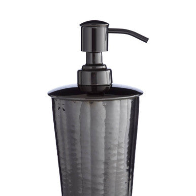 Hammered Black Nickel Finish Lotion Dispenser | Vaco