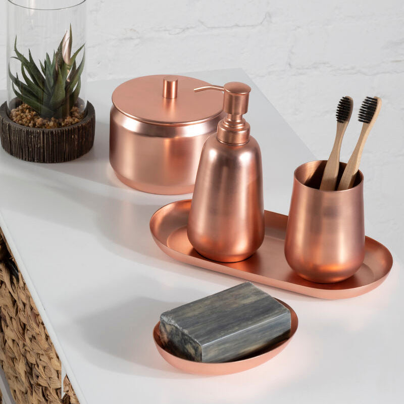 Copper Finish Soap Dish | Traze