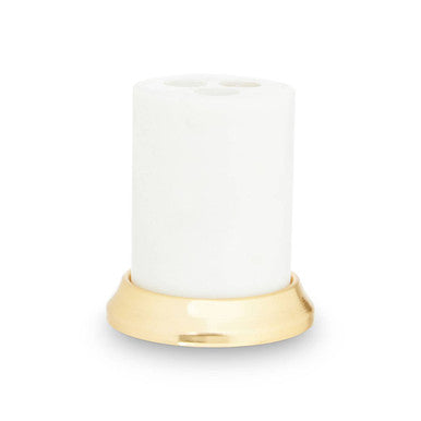 White Marble Toothbrush Holder | Mako