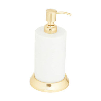 White Marble Lotion Dispenser | Mako