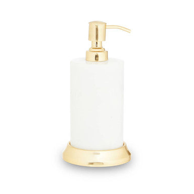 White Marble Lotion Dispenser | Mako