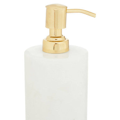 White Marble Lotion Dispenser | Mako