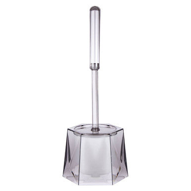 Grey Acrylic Toilet Brush Holder | Dow