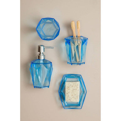 Blue Acrylic Lotion Dispenser | Dow
