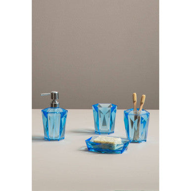 Blue Acrylic Lotion Dispenser | Dow