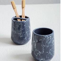 Marble Design Toothbrush Holder | Bubble