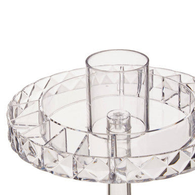 Two Tier Revolving Cosmetic Organiser | Beauty