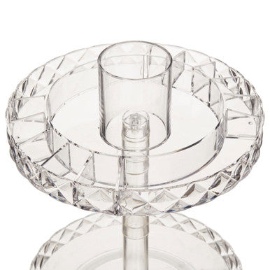Two Tier Revolving Cosmetic Organiser | Beauty