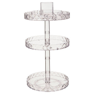 Three Tier Revolving Cosmetic Organiser | Beauty