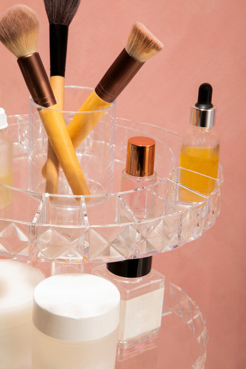 Three Tier Revolving Cosmetic Organiser | Beauty