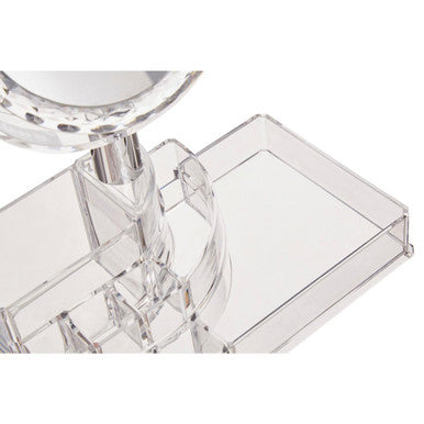 Cosmetic Organiser with Mirror | Beauty