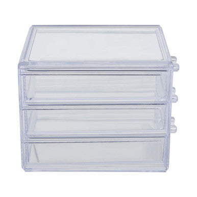 Cosmetic Organiser with 3 Drawers | Beauty