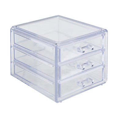 Cosmetic Organiser with 3 Drawers | Beauty