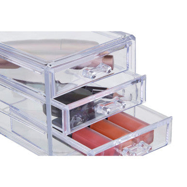 Cosmetic Organiser with 3 Drawers | Beauty