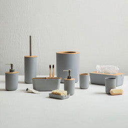 Grey Toilet Brush Holder | Canyon