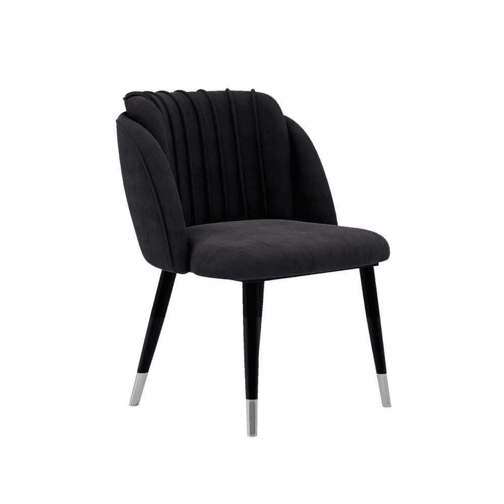 Milan velvet dining chair