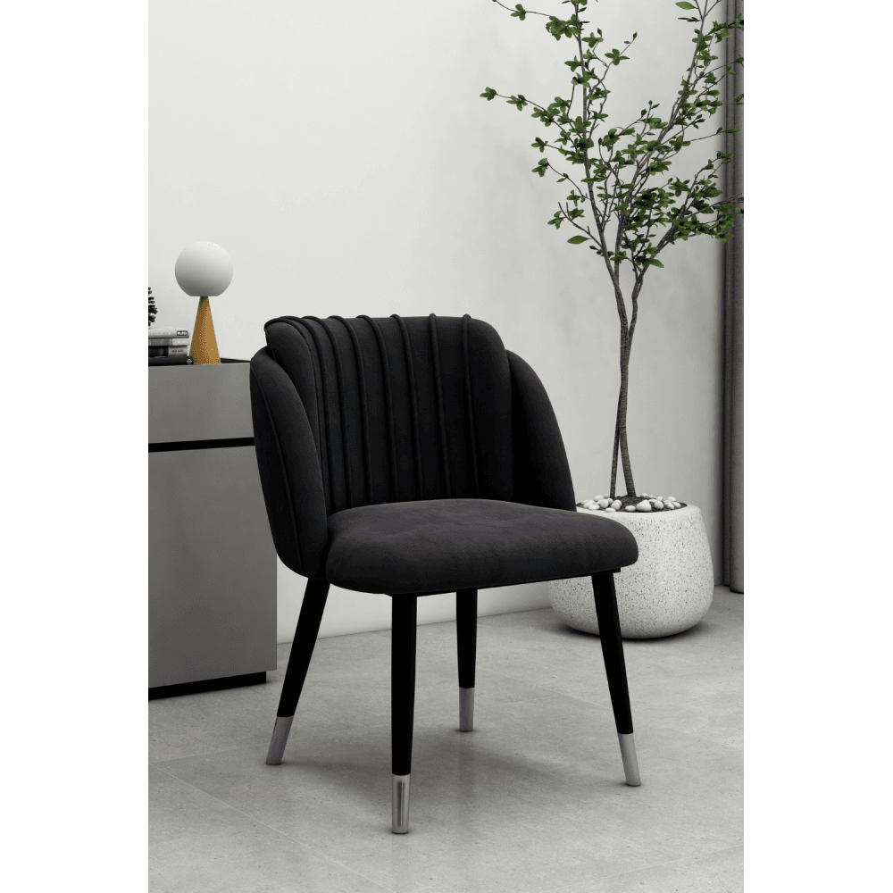 Milan velvet dining chair