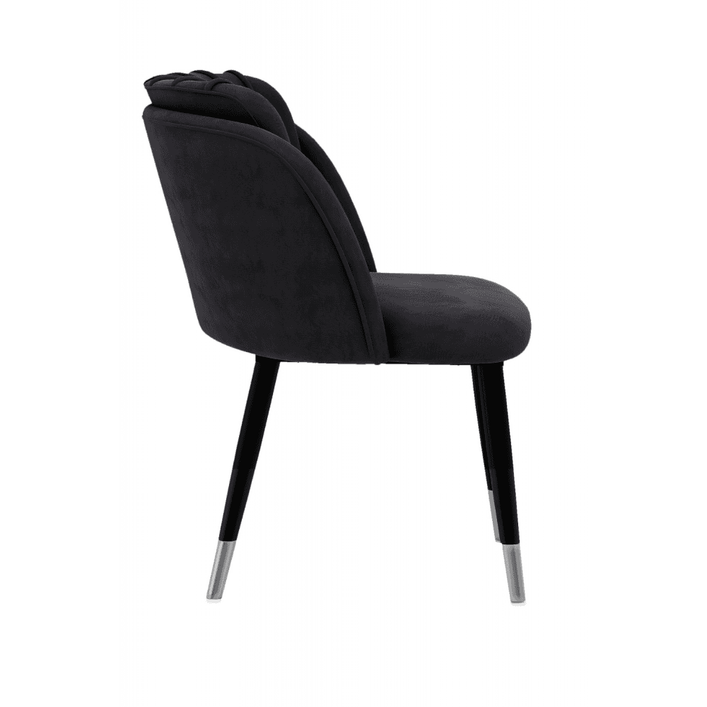 Milan velvet dining chair