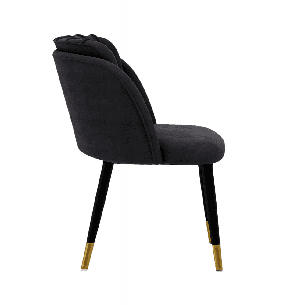 Milan velvet dining chair