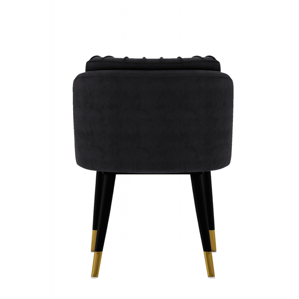 Milan velvet dining chair