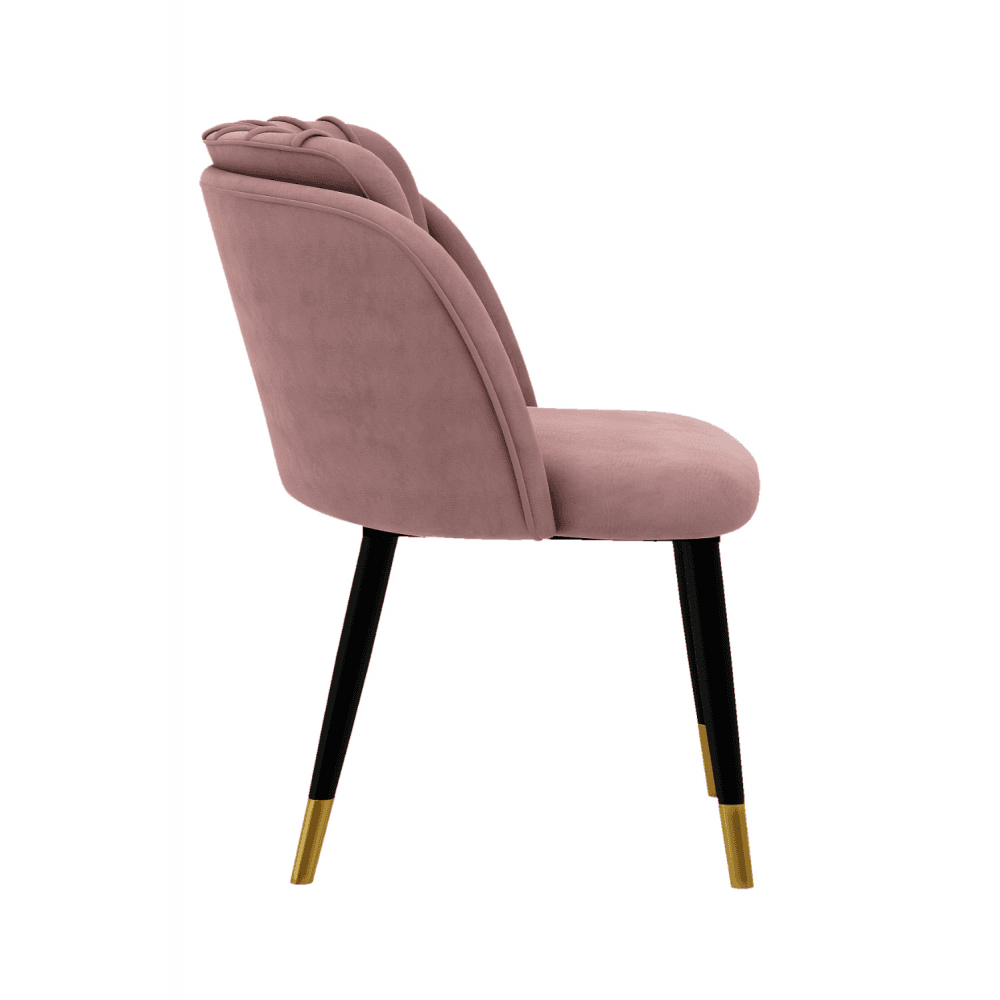 Milan velvet dining chair