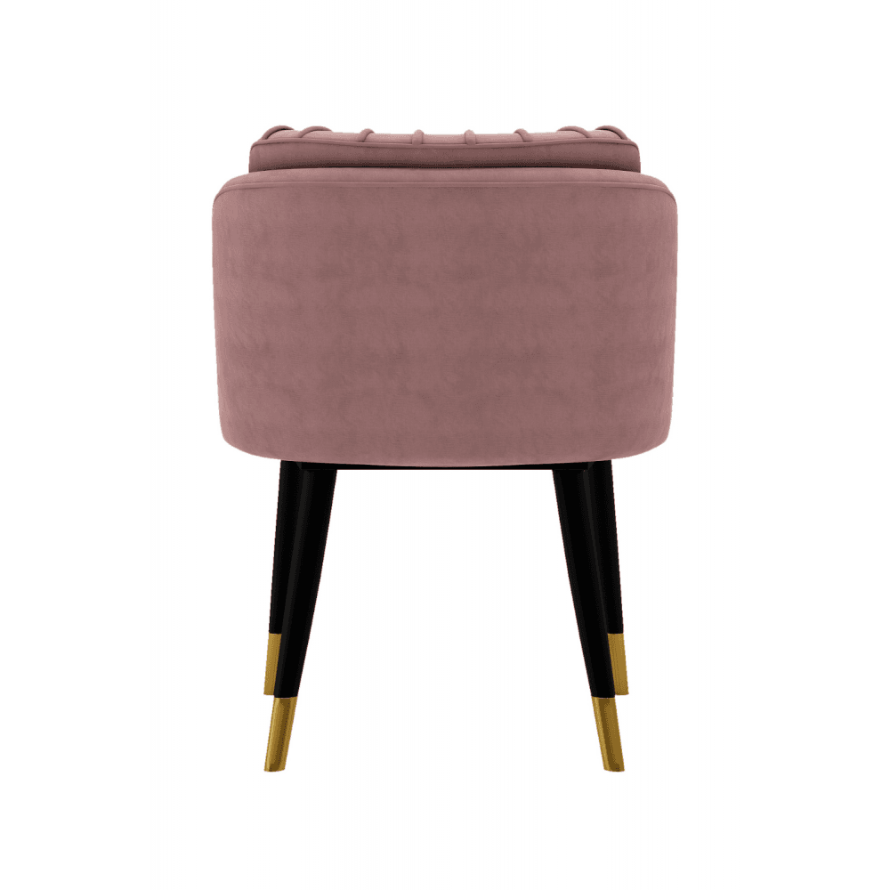 Milan velvet dining chair