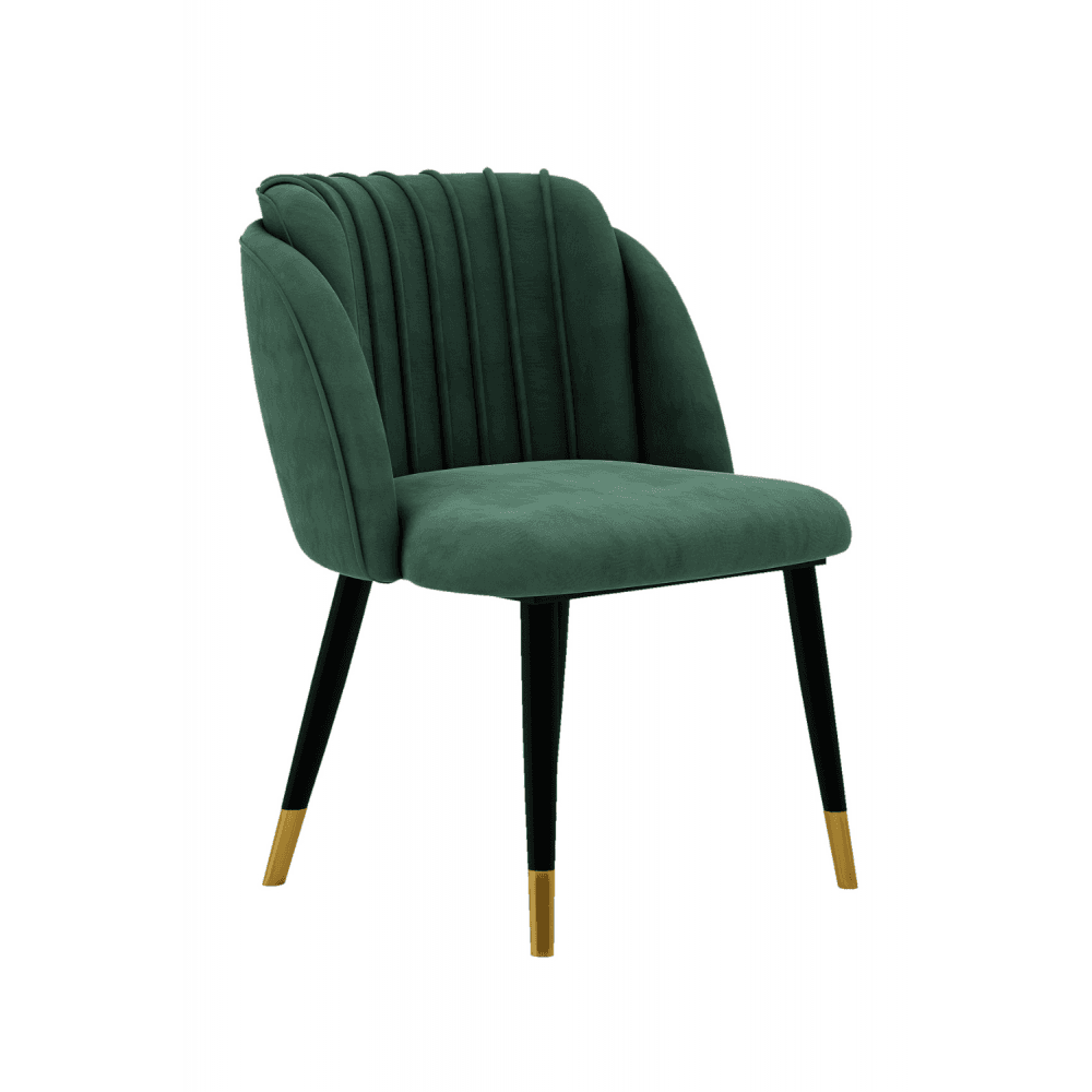 Milan velvet dining chair