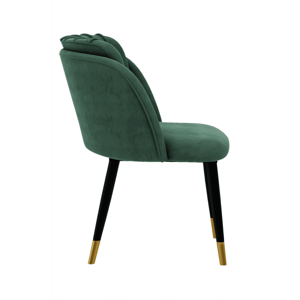 Milan velvet dining chair
