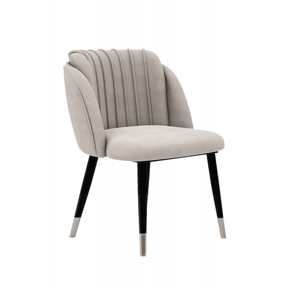 Milan velvet dining chair