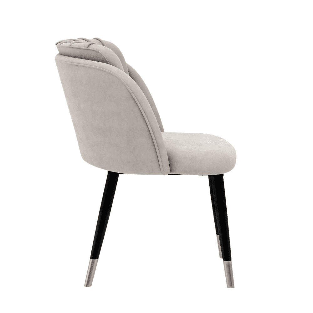 Milan velvet dining chair