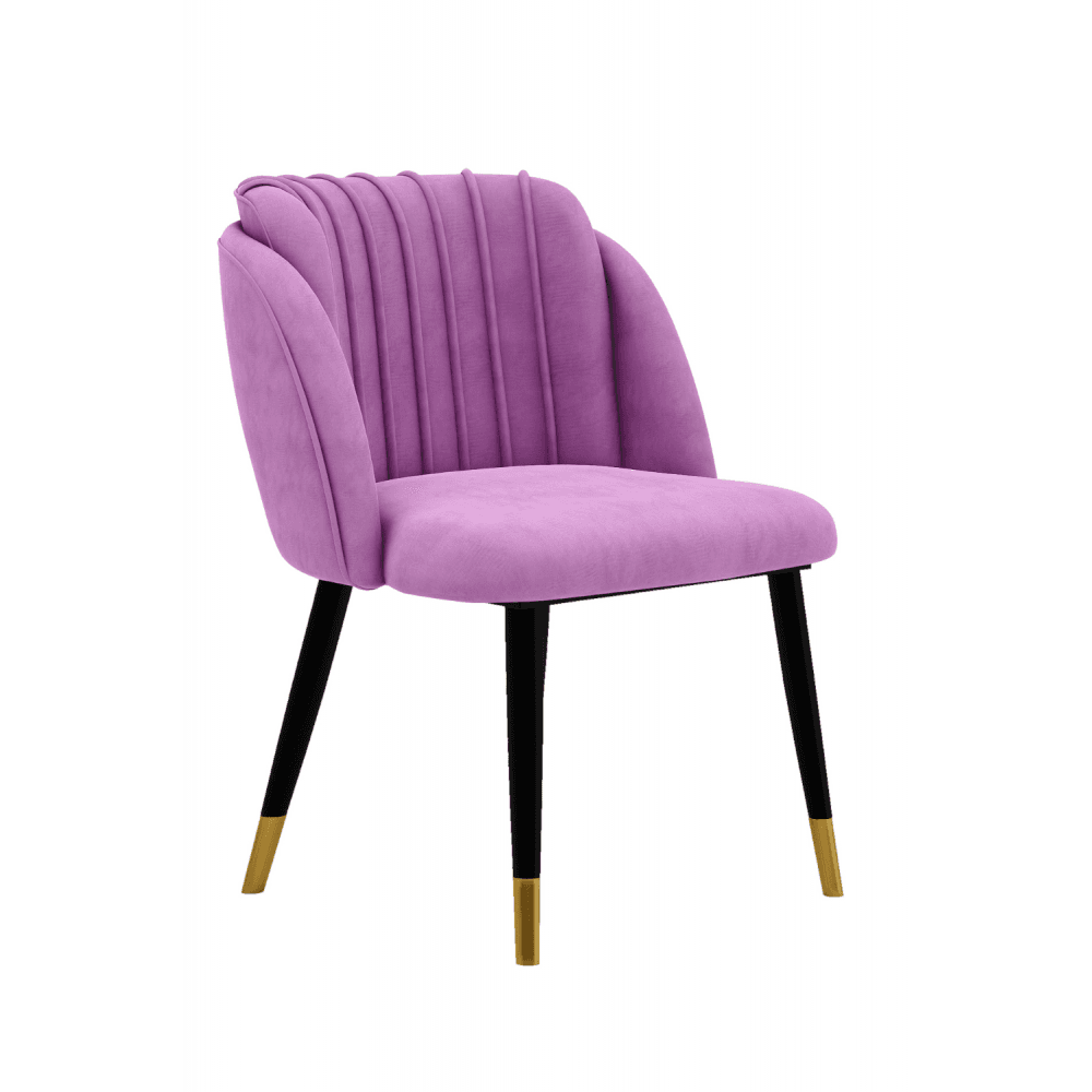 Milan velvet dining chair
