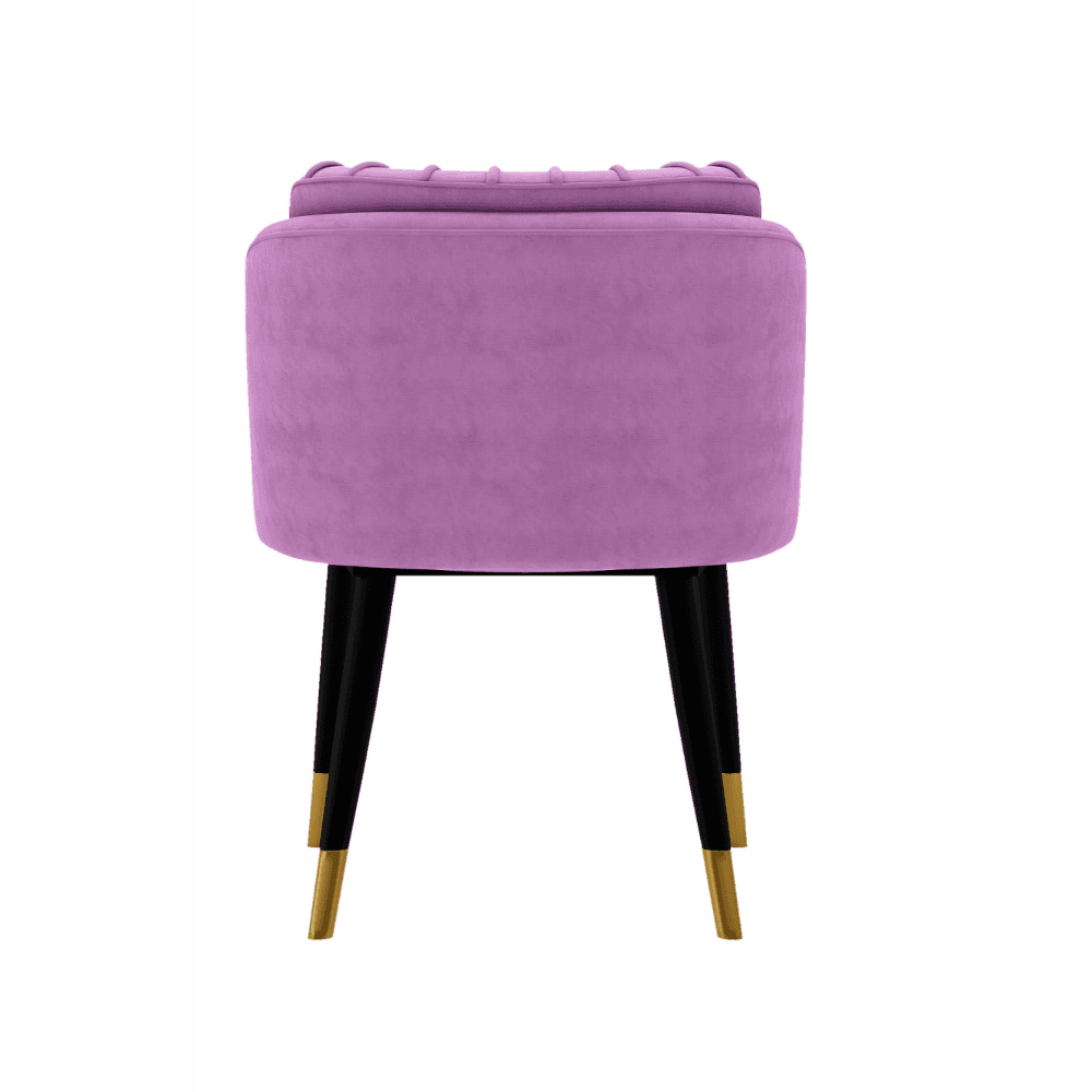 Milan velvet dining chair