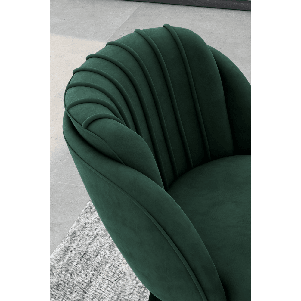 Milan velvet dining chair
