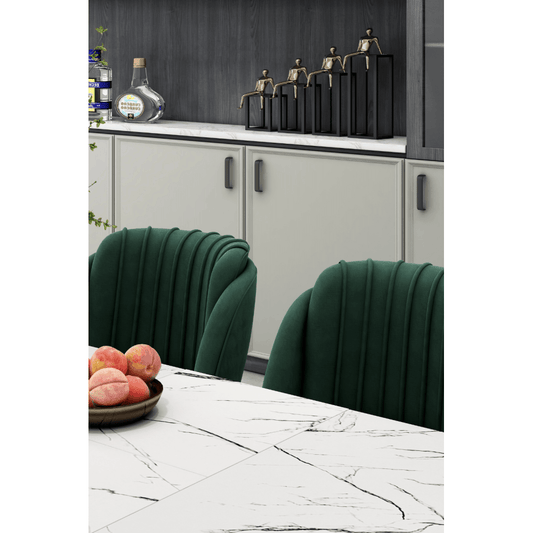 Milan velvet dining chair