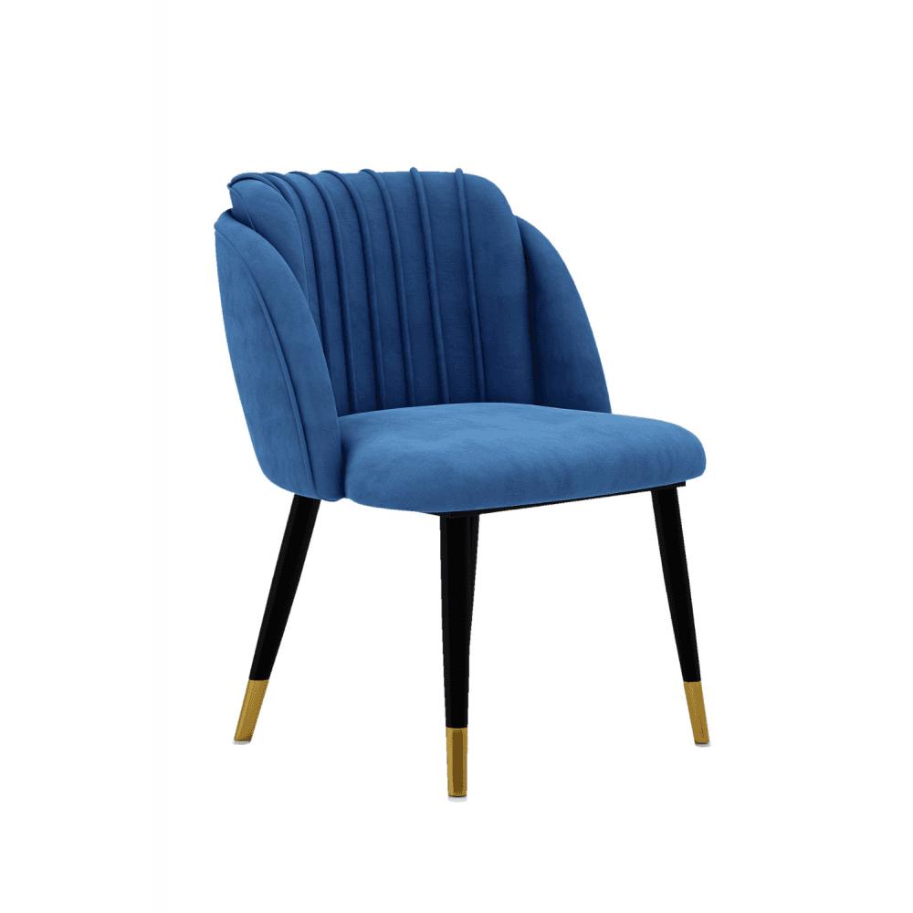 Milan velvet dining chair