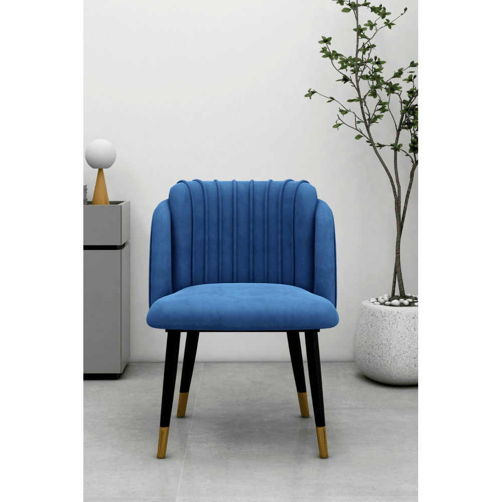 Milan velvet dining chair