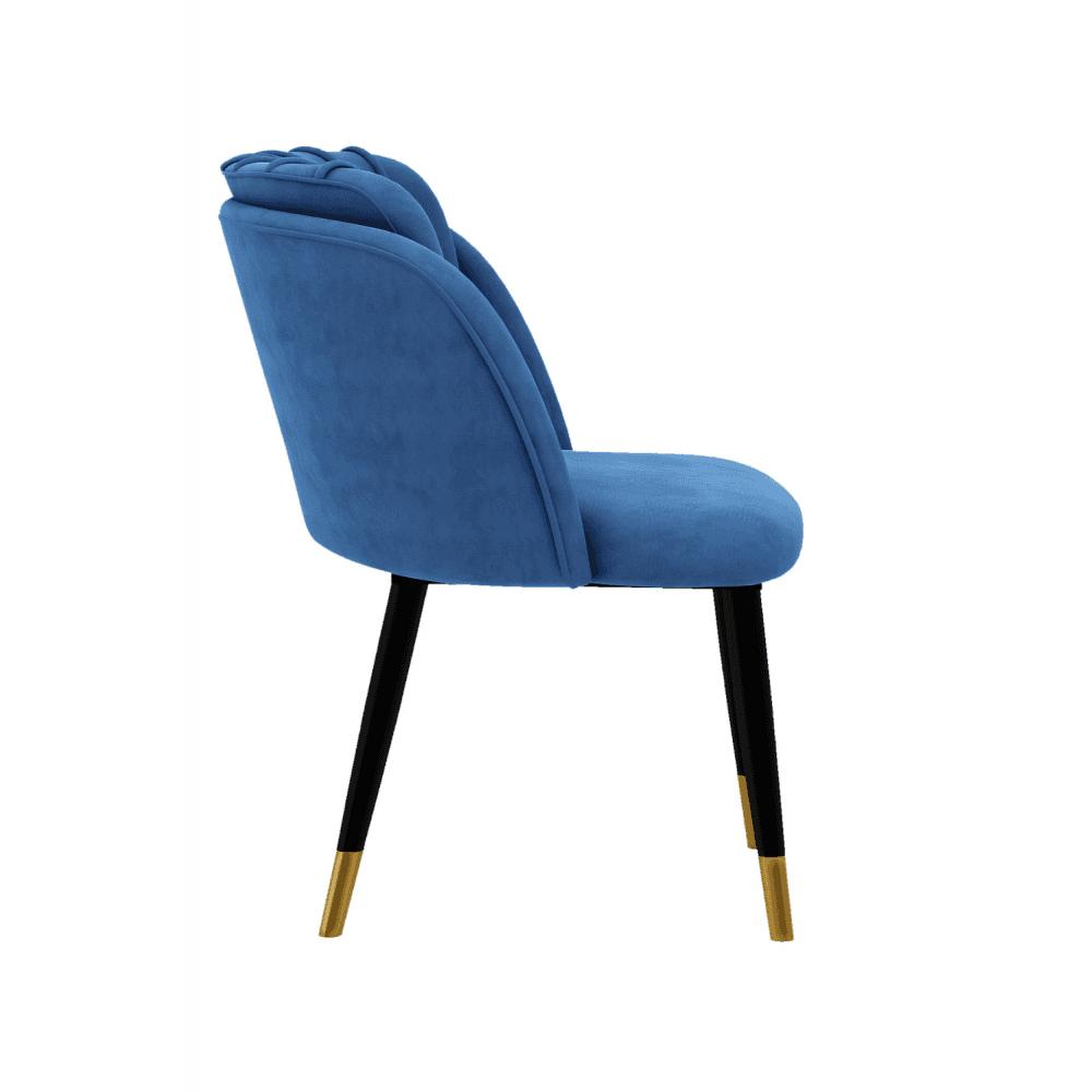 Milan velvet dining chair