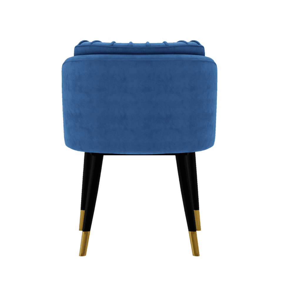 Milan velvet dining chair