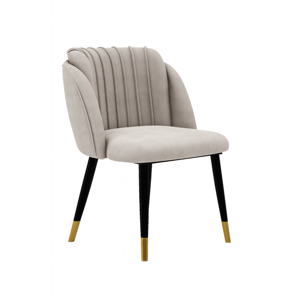 Milan velvet dining chair