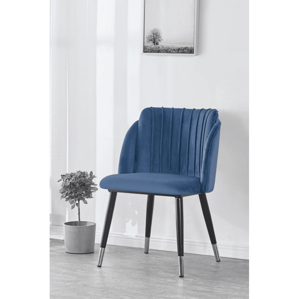 Milan velvet dining chair